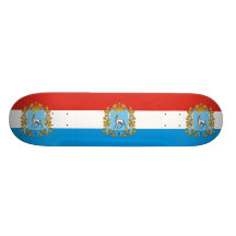 Samara, Russia flag Skate Board Deck
