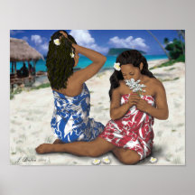 Samoana Beauty Print