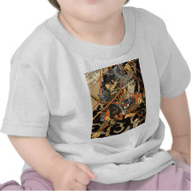 Samurai Grappling Monster T-shirt