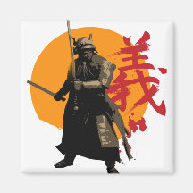 Samurai Warrior Magnet