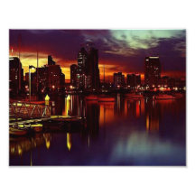 San Diego Skyline Art Photo