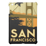 san francisco art deco retro travel poster iPad mini case