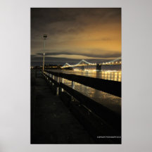 San Francisco Bay Bridge Poster