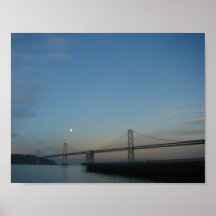 San Francisco Bay Bridge Poster