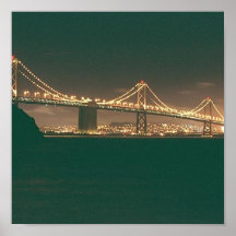 San Francisco Bay Bridge Print