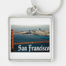 San Francisco Keychain