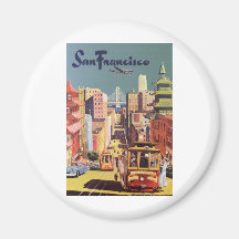 San Francisco Refrigerator Magnet