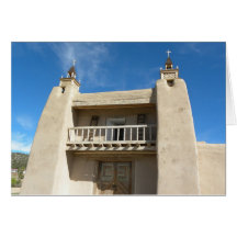 San Jose Catholic Church Las Trampas NM Card