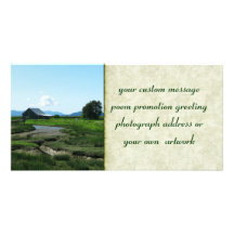 San Juan Islands Hills Photo Card