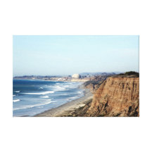 San Onofre State Beach California Canvas Prints