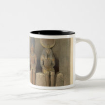 Sanctuary of the Temple of Abu Simbel, from "Egypt Coffee Mug