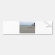 Sand Beach Ocean Bumper Sticker