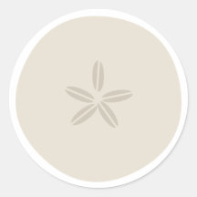 Sand Dollar Sticker
