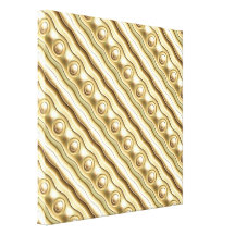 Sand Shimmer Lace Canvas Prints
