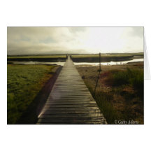 Sandwich Boardwalk Greeting Card