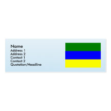 sanroque, Columbia Business Card