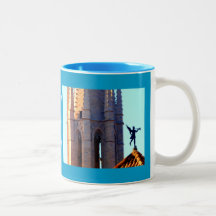 Sant Feliu Cathedral, Girona, Spain Mugs