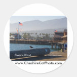 Santa Barbara Stearns Wharf Products Sticker