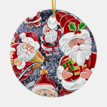 Santa Claus Christmas Ornament