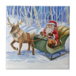 Santa Claus Christmas Tile