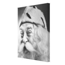 Santa Claus Stretched Canvas Prints
