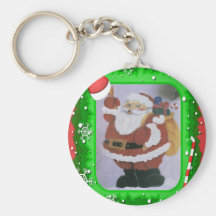 santa clause keychains