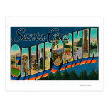 Santa Cruz, California - Large Letter Scenes Postcards