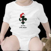 Santa Fleur de lis t-shirts