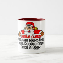 Santa Humour Mug