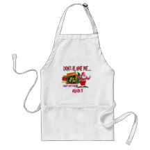 Santa is in Poverty election joke 2012 Apron