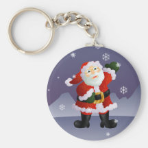 Santa Keychains
