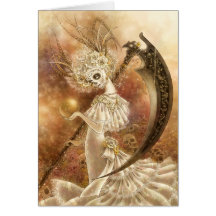Santa Muerte Note Card