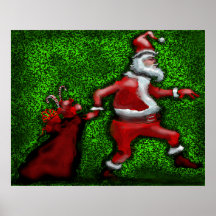 Santa poster