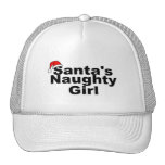 Santas Naughty Girl Trucker Hat