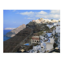 Santorini, Greece Postcard