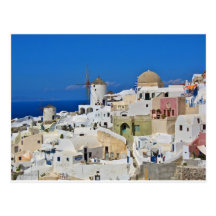 Santorini Oia Postcards