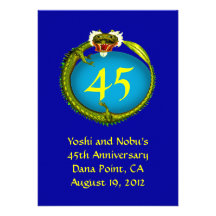 sapphire 45th Anniversary Invite