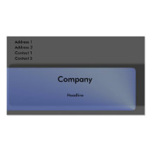Sapphire Business Card