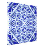 Sapphire Doily Canvas Prints