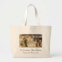 Sappho and Alcaeus by Sir Lawrence Alma Tadema Bag