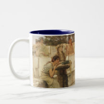 Sappho and Alcaeus by Sir Lawrence Alma Tadema Coffee Mugs