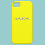 Sara Custom Name iPhone 5 Case casemate cases