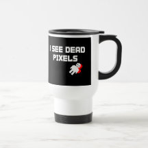 Sarah Marshall Dead Pixels Coffee Mug