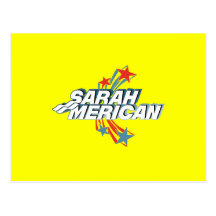 SARAH MERICAN POSTCARD
