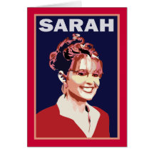 Sarah Palin - 2008 Vice President Greeting Card
