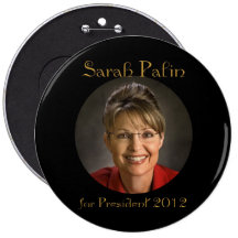 Sarah Palin for President 2012 Buttons