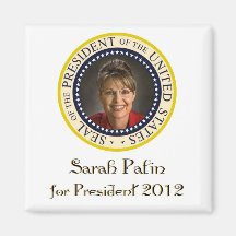Sarah Palin for President 2012 Magnets