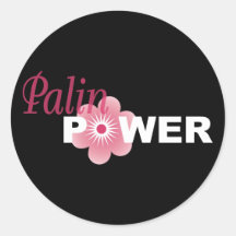 Sarah Palin Power Sticker