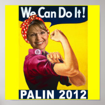 Sarah Palin We Can Do It Poster