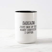 sarcasm mug